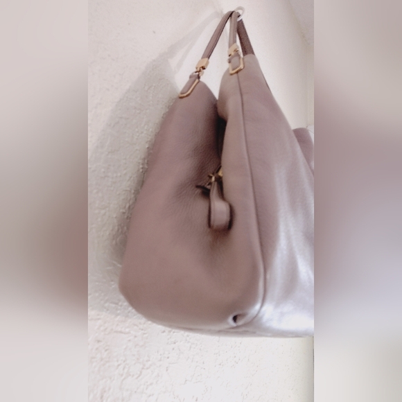 COACH Madison Phoebe Pebbled Leather Shoulder Bag - Picture 7 of 13